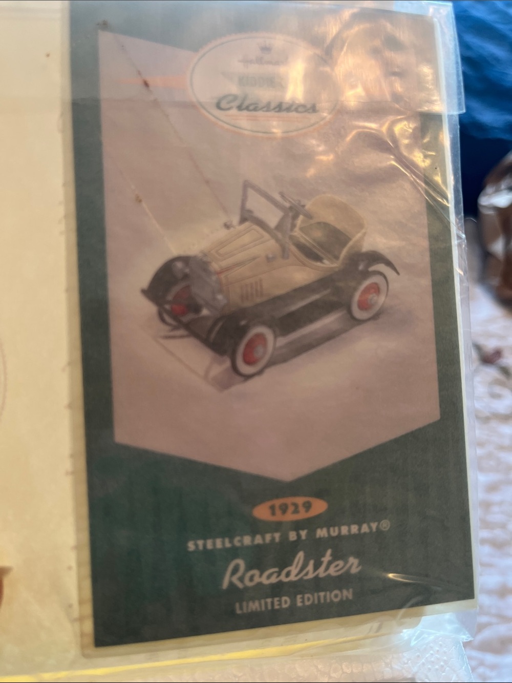Hallmark Kiddie Car Classics Roadster 1929 steelcraft by Murray